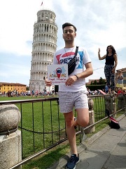 Pisa Kulesi, Otobüsle Avrupa Gezisi