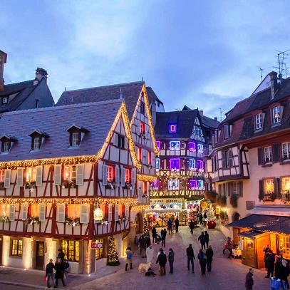 Alsace Colmar Şarap yolu tur Alsas Colmar Avrupa turu
