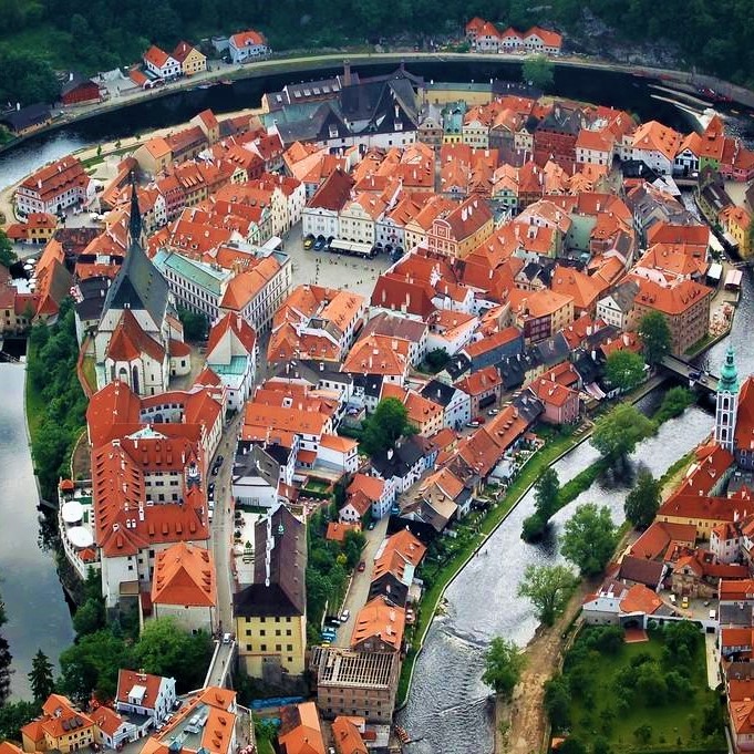 Cesky Krumlov - Çek Cumhuriyeti Otobüsle Orta Avrupa turu