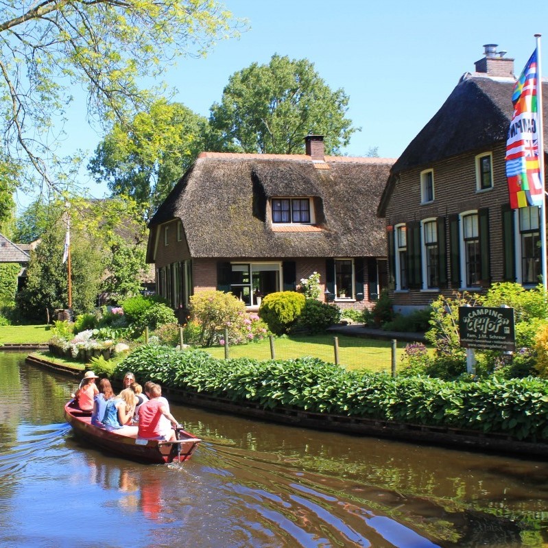 Giethoorn - Amsterdam - Otobüsle Kuzey Avrupa Turu Otobüsle Kuzey Avrupa Turu - Giethoorn