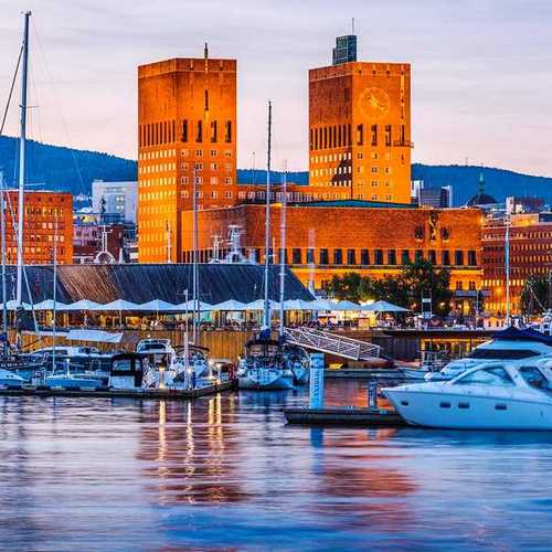 Norveç'in Başkenti Oslo Kuzey Avrupa Baltık ülkeleri turu