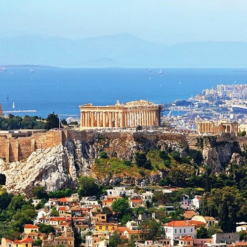 Yunanistan'ın başkenti Atina gezisi Yunanistan Kavala Selanik ve halkidiki otobüsle avrupa gezimz