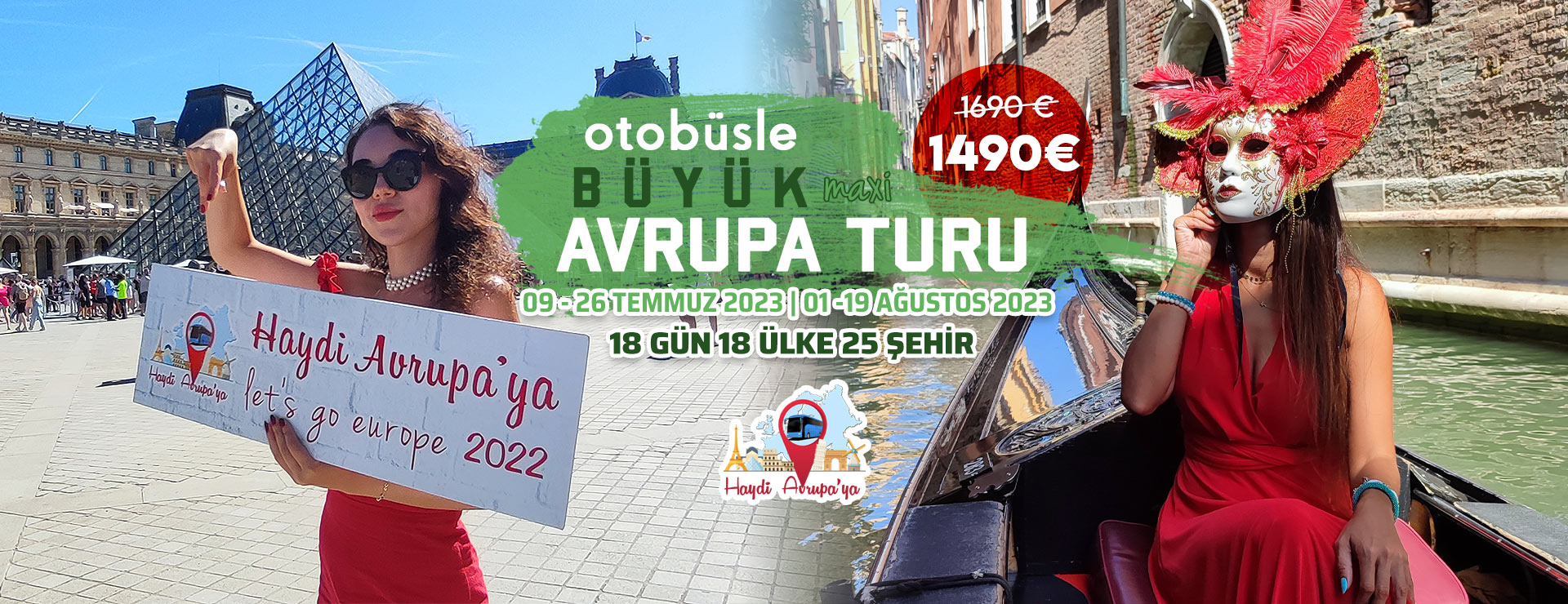 Otobüsle Avrupa Turu