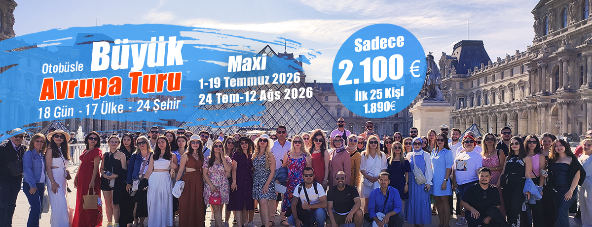 Otobüsle Avrupa Turu